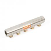 [BEG-CHR-COL-05-M24] Begetube verchroomde collector 1" 5xM24