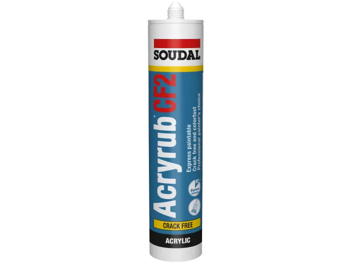 [121616] Soudal Acryrub CF2 Wit 310ml