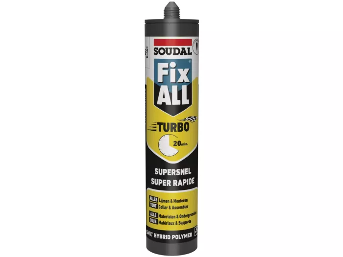 [121923] Soudal Fix All Turbo Wit 290ml