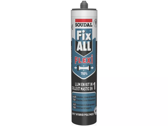 [105031] Soudal Fix All Flexi Zwart 290ml