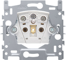 [170-33100] Niko sokkel stopcontact met penaarde inbouwdiepte 28,5mm 16A/250Vac - schroefklem