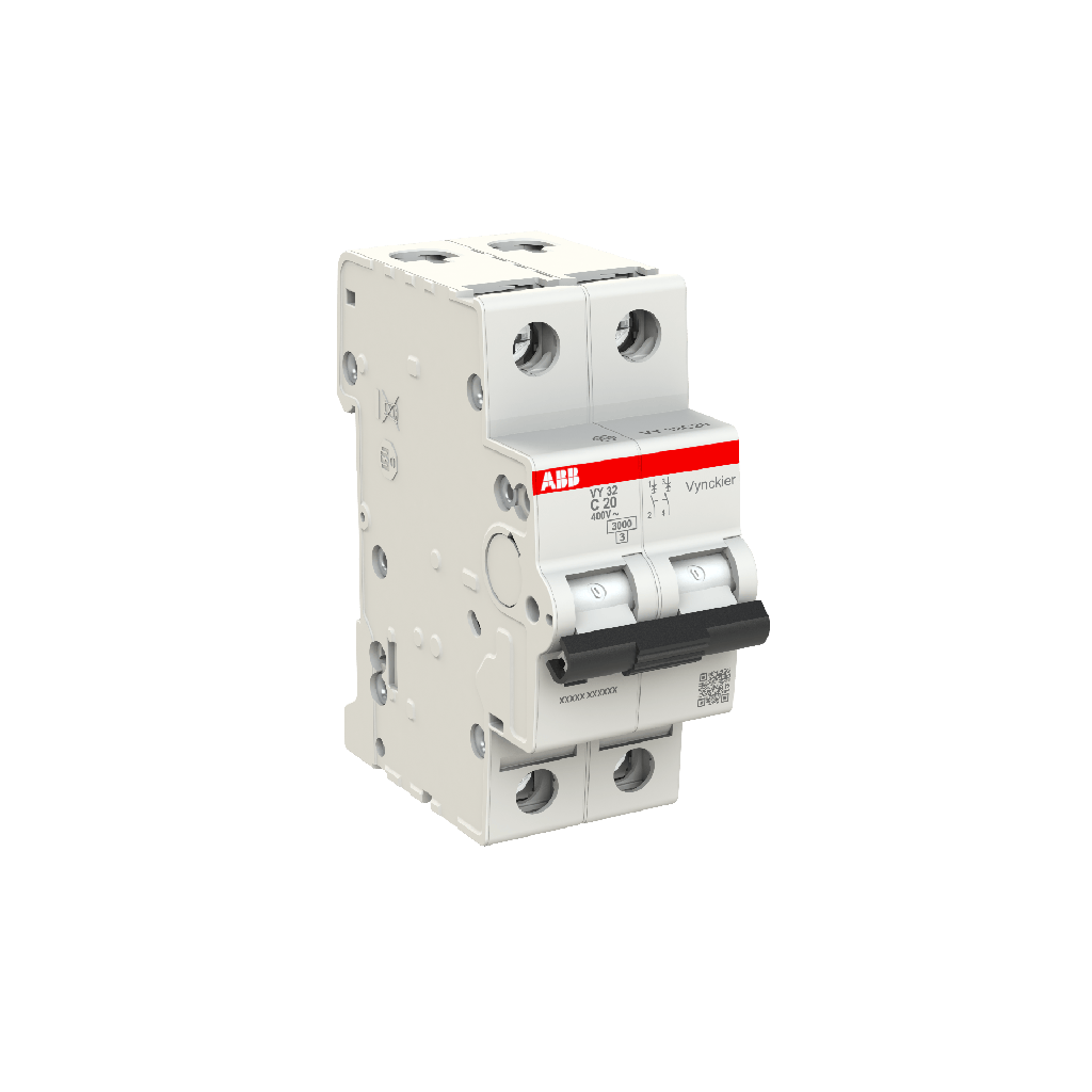 [2CDS232089R0164] ABB  automaat  2P 16A 3kA VY32C16