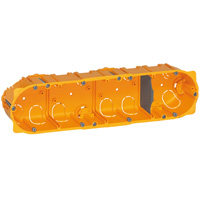 [080054] Legrand holle wand doos 4 mechanismen 50mm